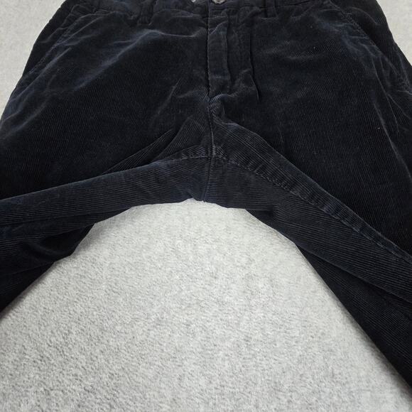 Banana Republic Mens 32x34 Navy Blue Vintage Straight Fit Corduroy Pants - Picture 5 of 13